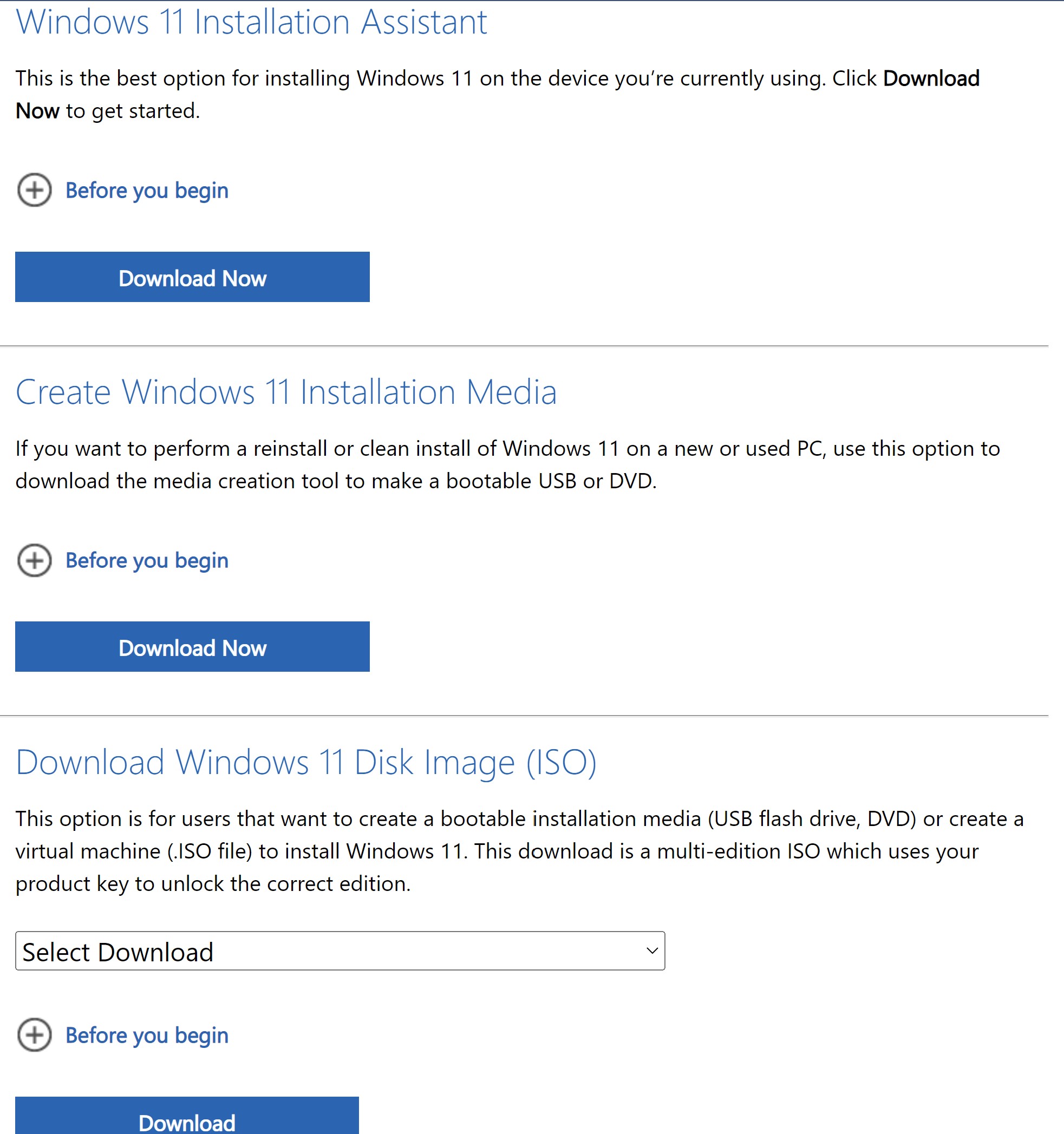 Download Windows 11 Installation Assistant For Your PC
